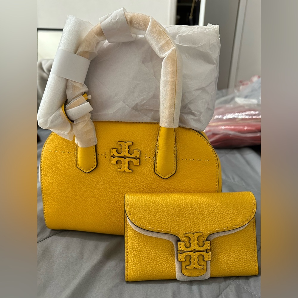 Tory Burch bag and wallet